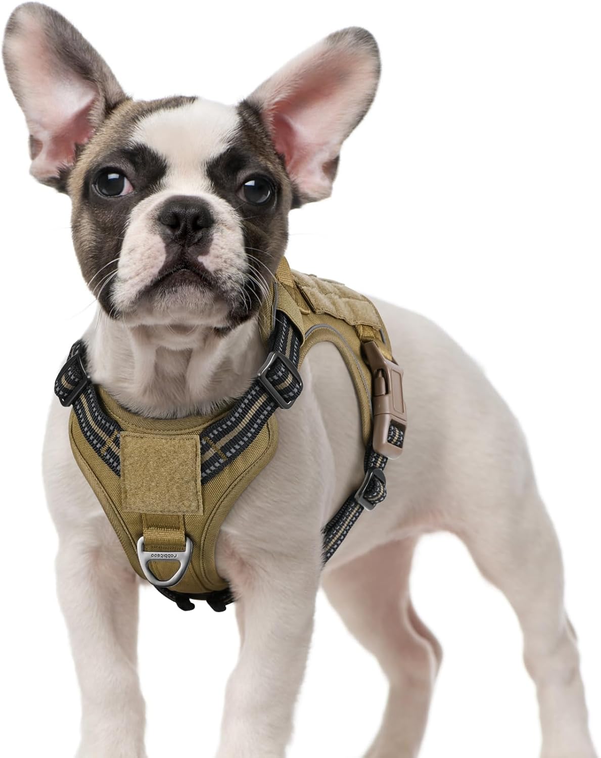 No Pull Reflective Tactical Dog Harness with Handle & Molle