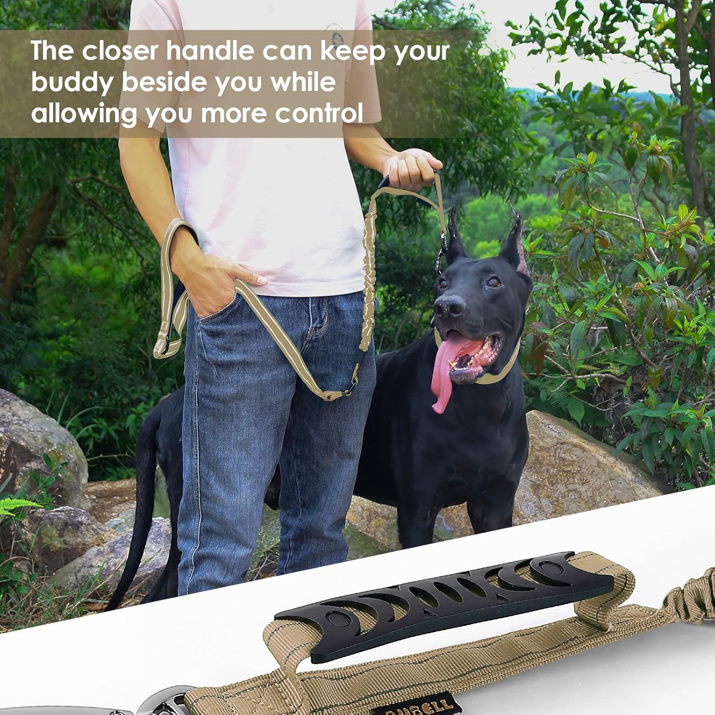 Heavy Duty 4-6Ft Tactical Dog Leash