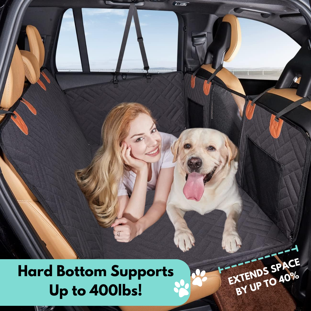 Hard Bottom Dog Car Seat Cover