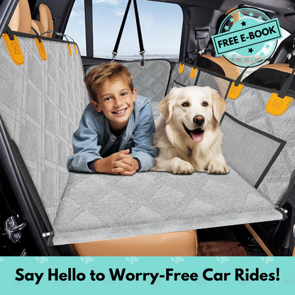 Hard Bottom Dog Car Seat Cover