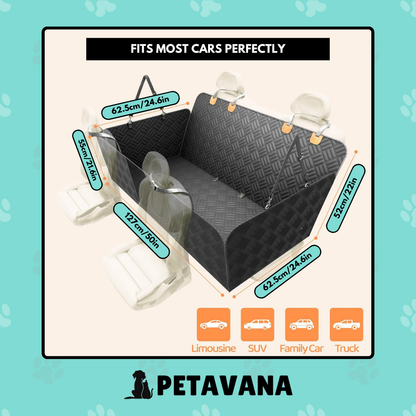Hard Bottom Dog Car Seat Cover