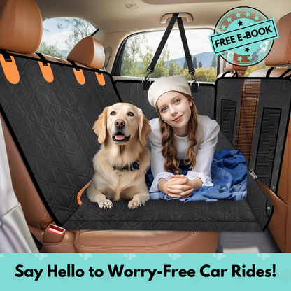 Hard Bottom Dog Car Seat Cover