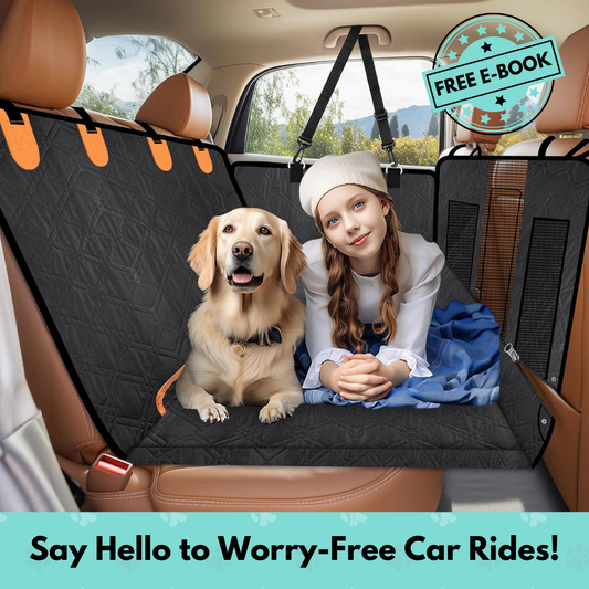 Hard Bottom Dog Car Seat Cover