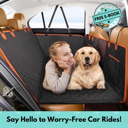 Hard Bottom Dog Car Seat Cover