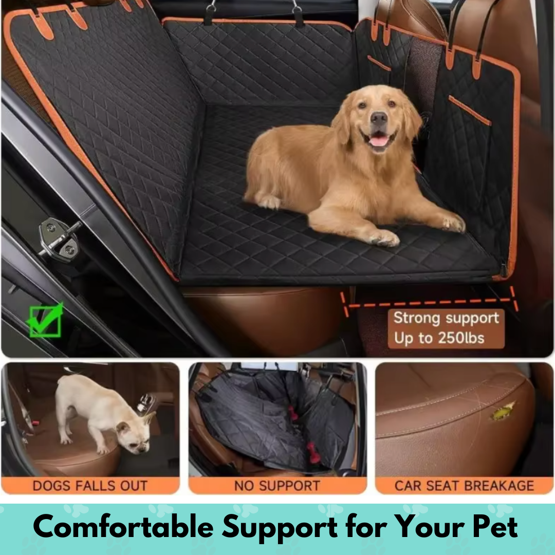 Hard Bottom Dog Car Seat Cover