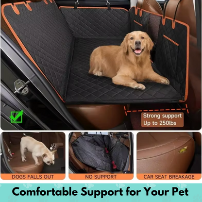 Hard Bottom Dog Car Seat Cover